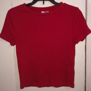 H&M ribbed t-shirt